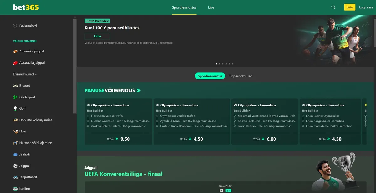 bet365 casino sports betting
