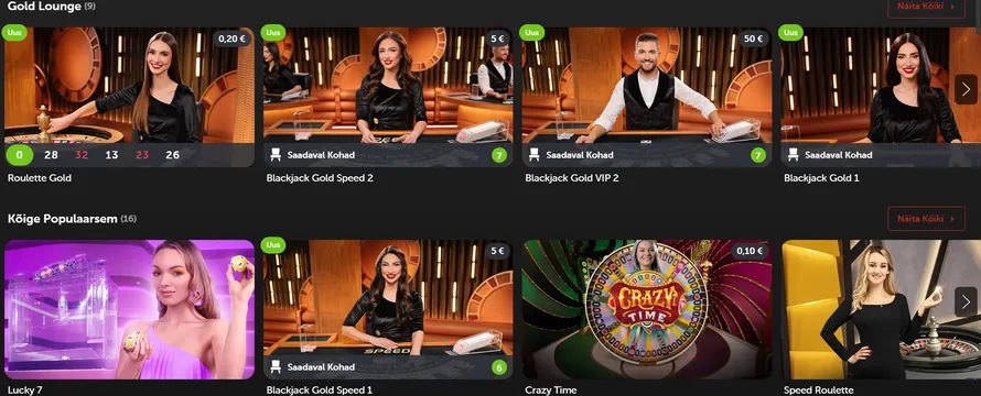 betsafe live casino