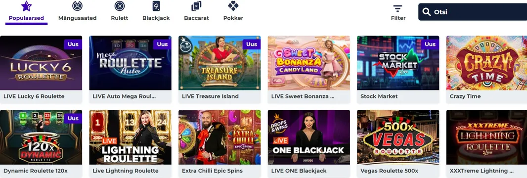 boostcasino live casino