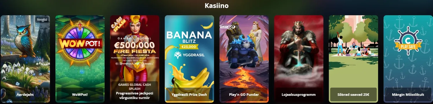 chanz casino games