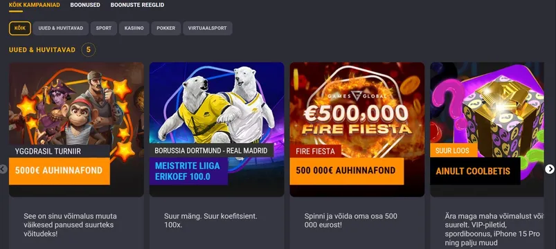 coolbet casino offers
