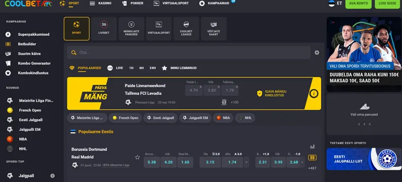 coolbet casino sports