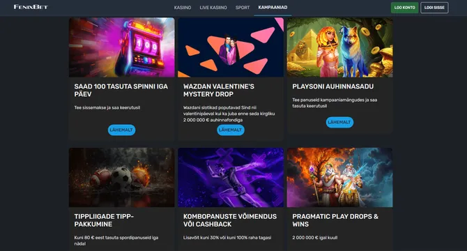 fenixbet casino promotions