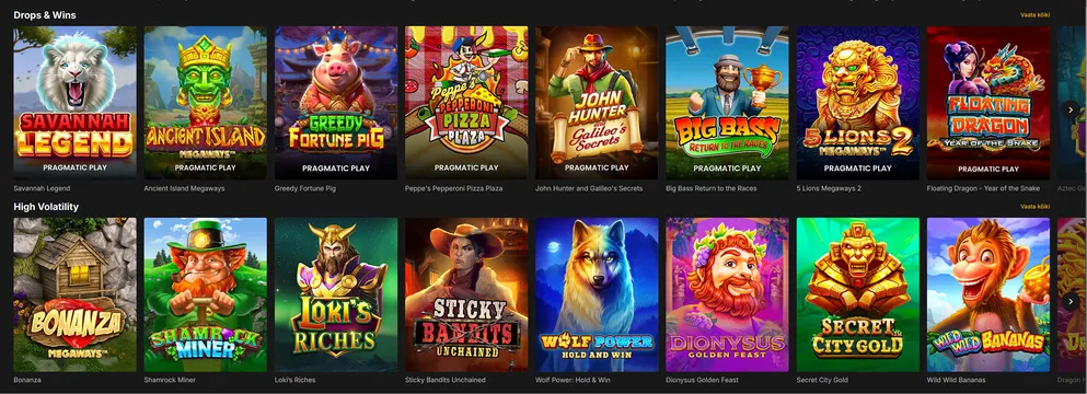 highroller casino slots