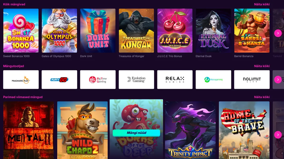 cannon casino games