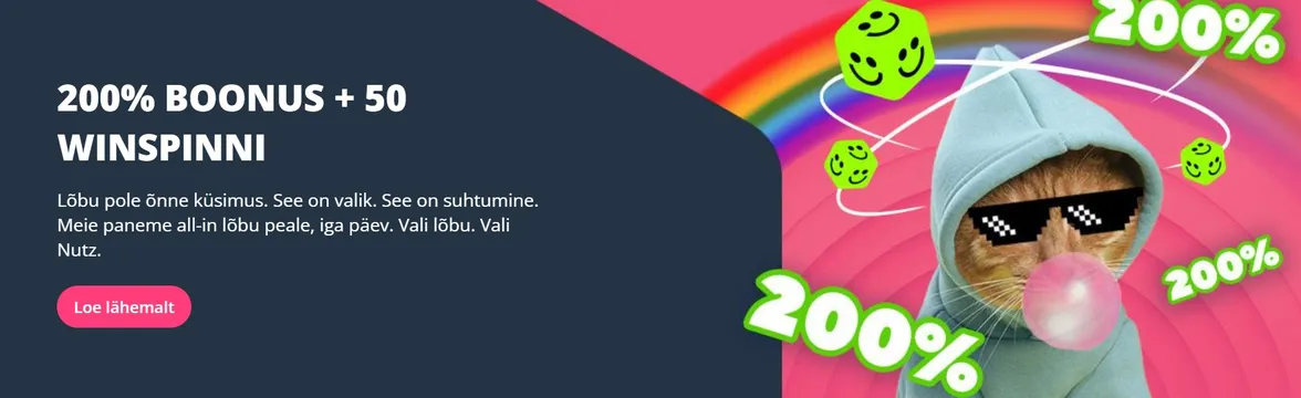 nutz casino welcome bonus