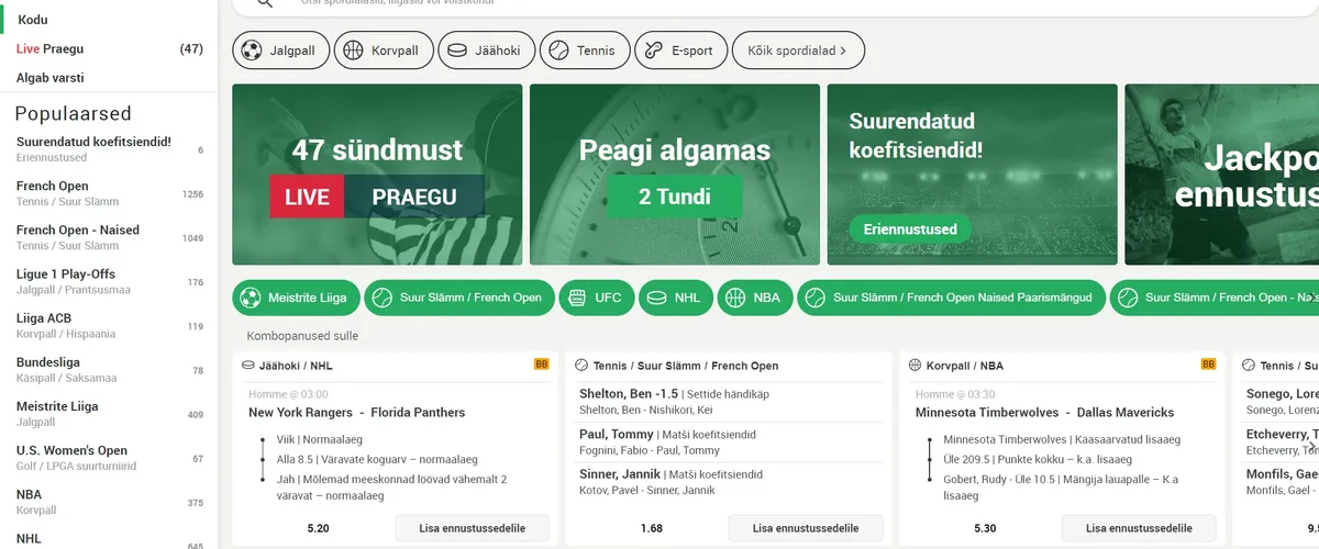 paf casino sports
