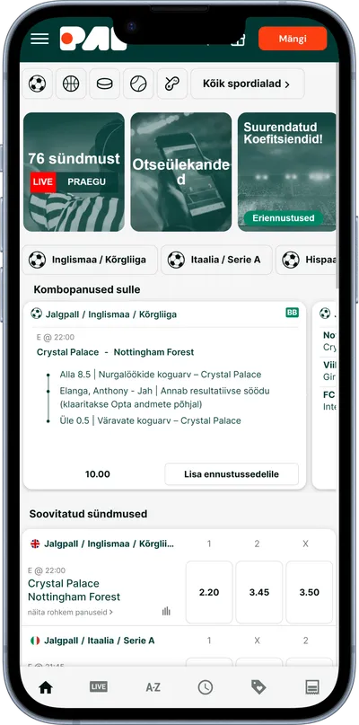 paf mobile casino sports