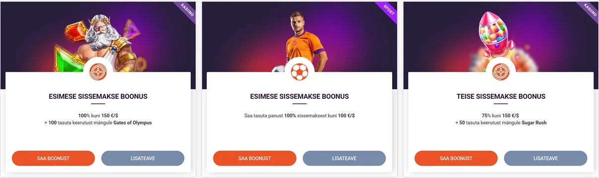 tonybet casino offers