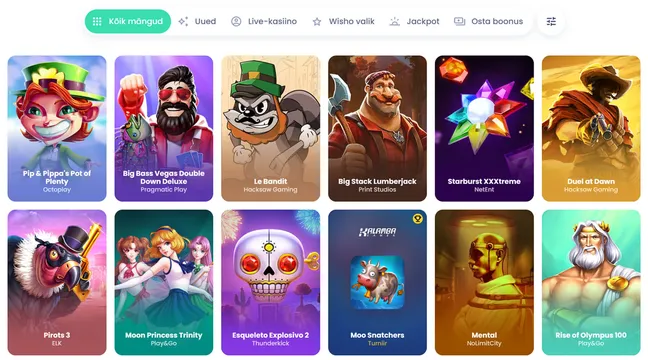 winnerz casino games
